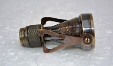 Ancien télescope binoculaire monoculaire en laiton vintage lunette de visée n...