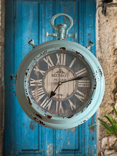 Horloge murale bistrot - horloge, de