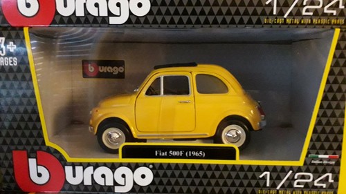 Fiat 500f bburago scala - bburago, 1:24