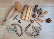 Outils anciens - Superbe lot de 16 outils anciens de plombier-zingueur