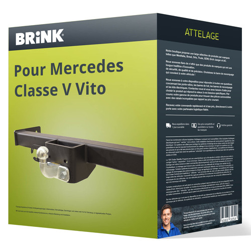 Attelage pour mercedes - pour, classe