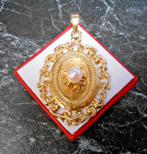 Pendentif ancien  or 18K et