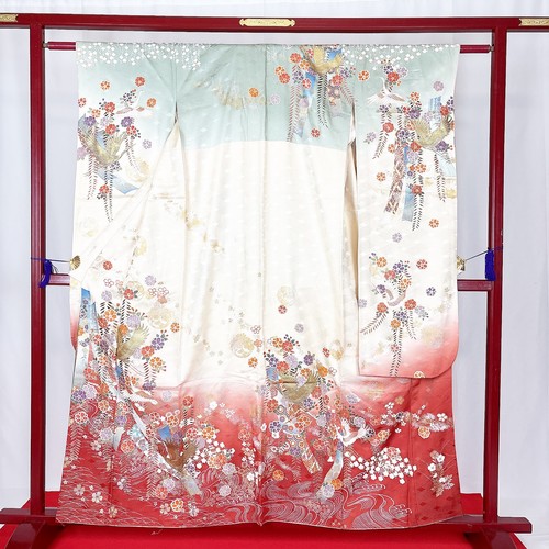 Kimono japonais furisode - kimono,