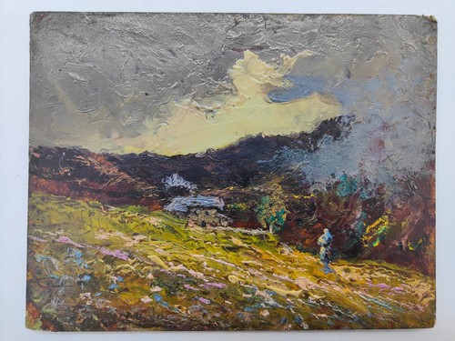 Peinture huile sur - huile,