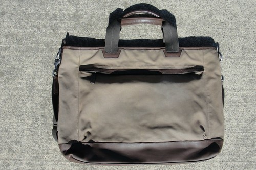Coach briefcase brown canvas - coach,