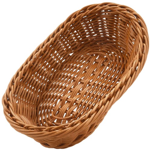 Panier pain tissé osier - tissé,