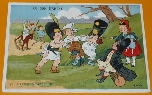Chromo 1911 bon marche - chromo,