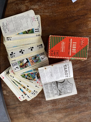 Ancien jeu cartes tarot - ancien,