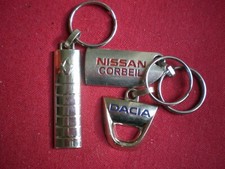 Lot de trois porte clé Marques Groupe Renault, Dacia,Nissan,,Renault (54x)