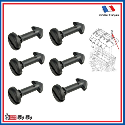 Clip fixation cache moteur - cache,