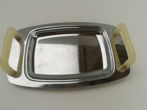 Beurrier inox manche - inox, plastique