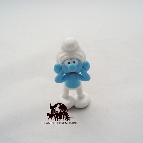 Figurine schtroumpf craintif - figurine,
