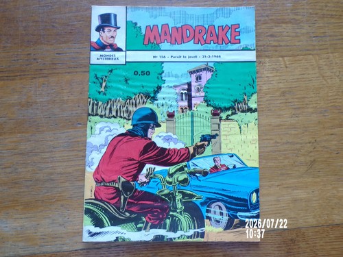 Mandrake magicien 156 - magicien,