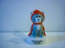 FEVE  CHAT  CHAPERON ROUGE   RECTO/VERSO