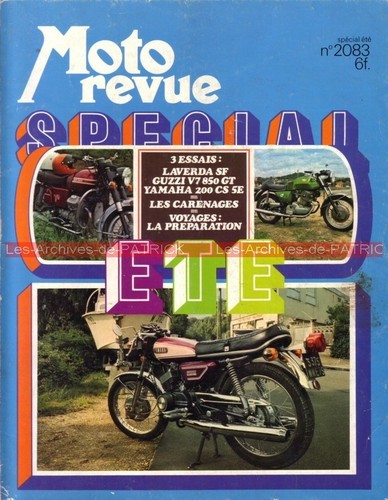 Moto revue 2083 laverda 750 - sf,