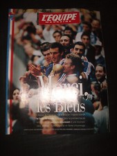 L'Equipe Magazine Merci Les Bleus Coupe du Monde Football 18 Juillet 1998
