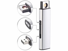 Briquet électronique USB 7 W à spirale incandescente - Pearl