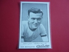 PHOTO COUREUR CYCLISTE/ JEAN-LOUIS VERVIALL SUR BICYCLETTE DILECTA