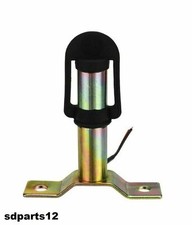 Support Métal Gyrophare 2 Pôles Tige en T Fixation Vis Camion Tracteur 12/24V