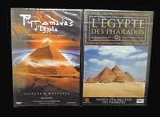 Lot de 2 DVD films sur l'Egypte antiques, pyramides etc.. (neufs sous blister)