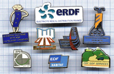 Lot de Pins EDF FRANCE ERDF