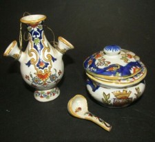 deux pieces FAIENCE ROUEN et