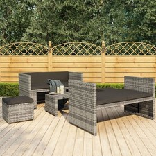 Salon de Jardin 5 pcs avec