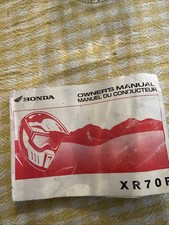 Manuel Conducteur 70 Xr Xr70r
