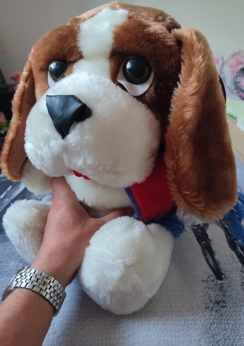 Rare peluche chien - euro, toutou