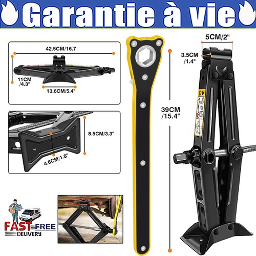 Cric ciseaux voiture - à,