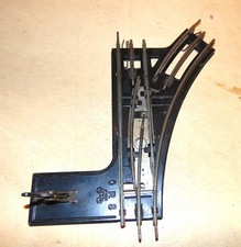 Aiguillage à droite R8  en O de Märklin