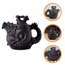  Black Golden Dragon Teapot Office Brewing Bouilloire The Théière Chinoise