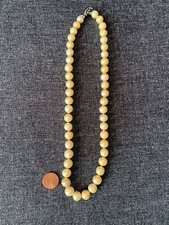 8mm Natural Golden Pearl Necklace from the Andaman Sea, Thailand – Rare & Unique