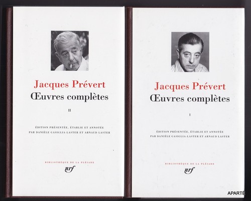 Prévert œuvres complètes - prévert,