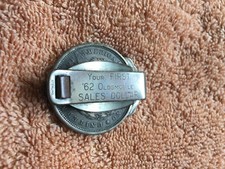 1962 Oldsmobile Very Rare Salesman's First Sales Dollar Money Clip