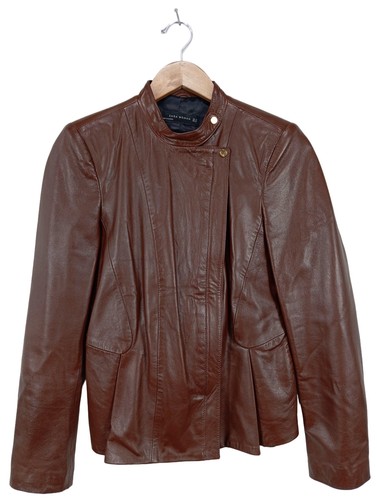Zara woman veste cuir - en,