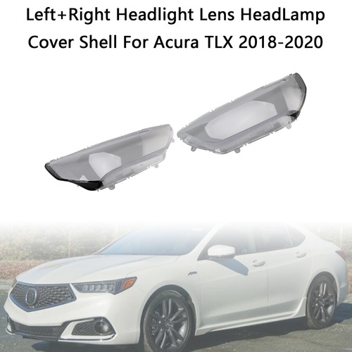 Left right headlight - left+right, lens