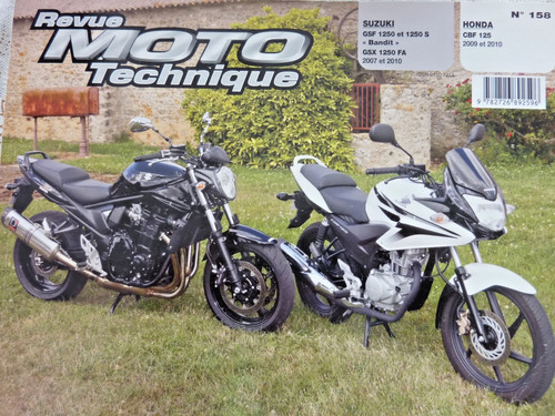 Revue technique moto rmt 158 - technique,