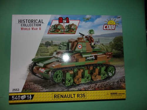 Cobi tank renault r35 2553 - cobi,