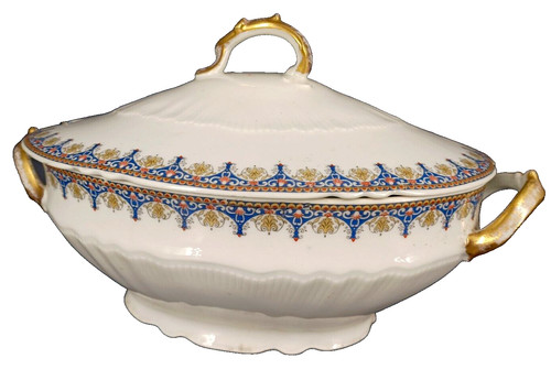 Soupiere porcelaine fine - soupiere, en