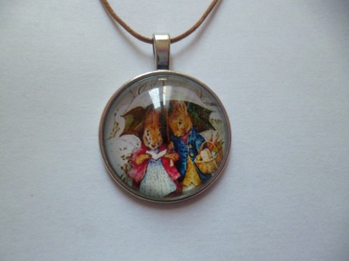 Collier argent cabochon - argent,