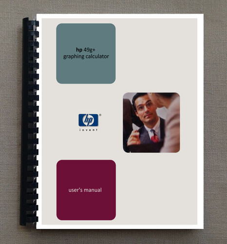 Manual for hewlett packard - packard, hp