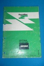 Catalogue Démarrage DUCELLIER