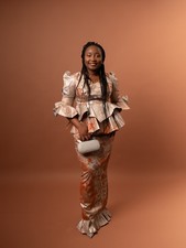 Robe Africaine Bazin 2Pièces