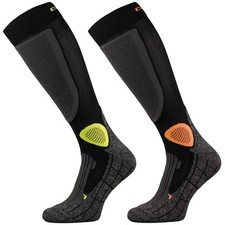 COMODO - Chaussettes Moto Trail | Homme et Femme Chaussettes pour Bottes de Moto