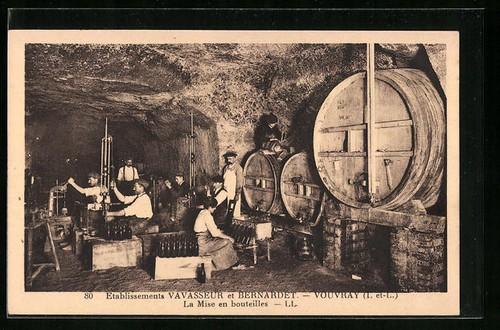 Cpa vouvray vavasseur et - cpa,