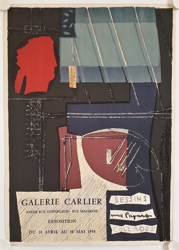 Affiche max papart - affiche, 1958