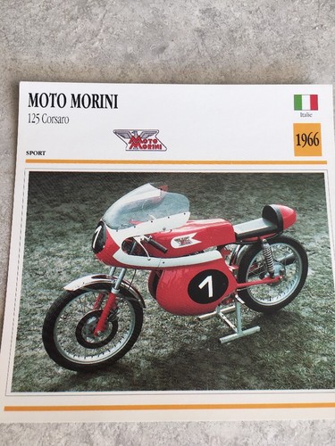Moto morini 125 corsaro - morini, 1966