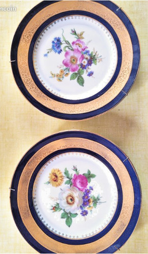 Paire assiettes de - paire, d'assiettes
