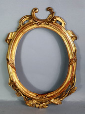 Cadre ovale 18e siècle